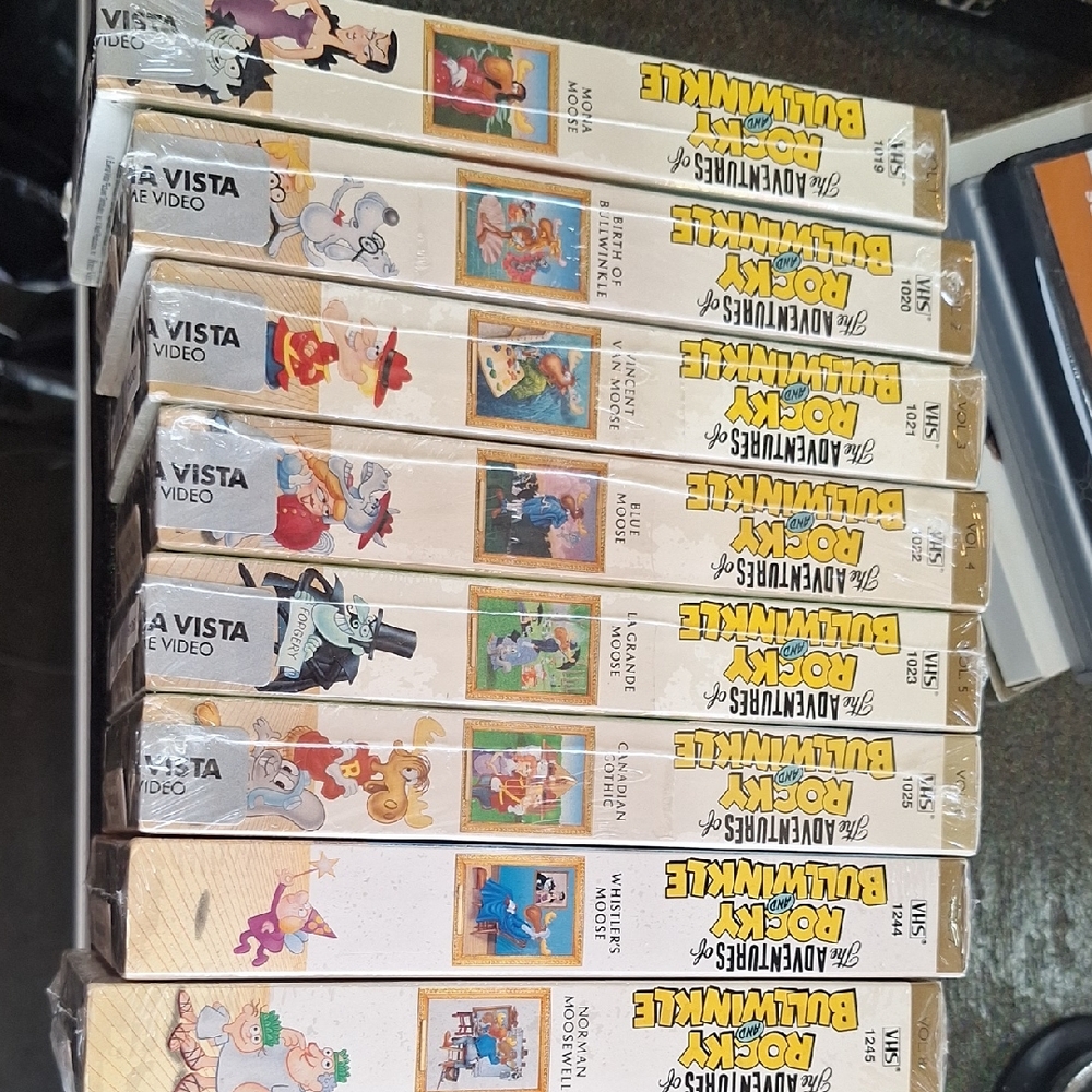 Disney's Bullwinkle VHS Set